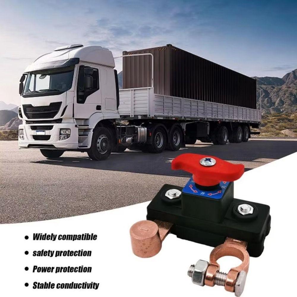 Switch Protector Power Cut Off Switches 12V/24V Car Power Switch Isolator  for RV/ATV/Car/Boat