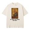 Jeremy Clarkson in Speed and Power We Trust T-Shirts Gang Lustiges Meme Grafik T-Shirt Herren Damen Lässig Vintage Übergroße T-Shirts