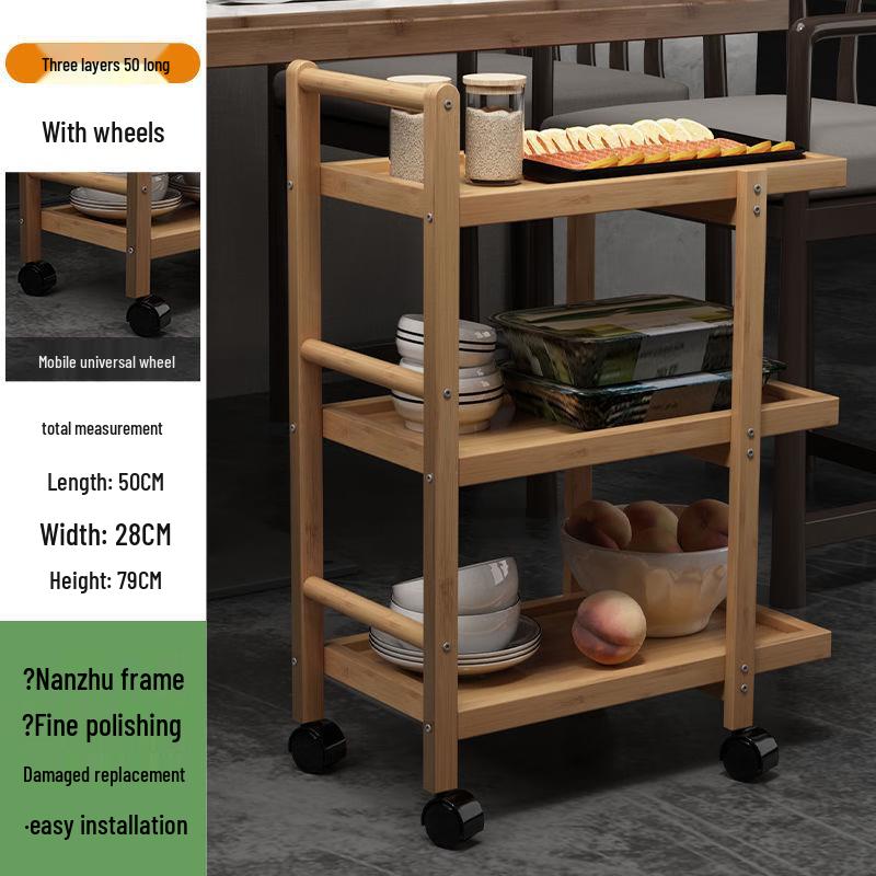 Danle Multi-Layer Wooden Storage Rack