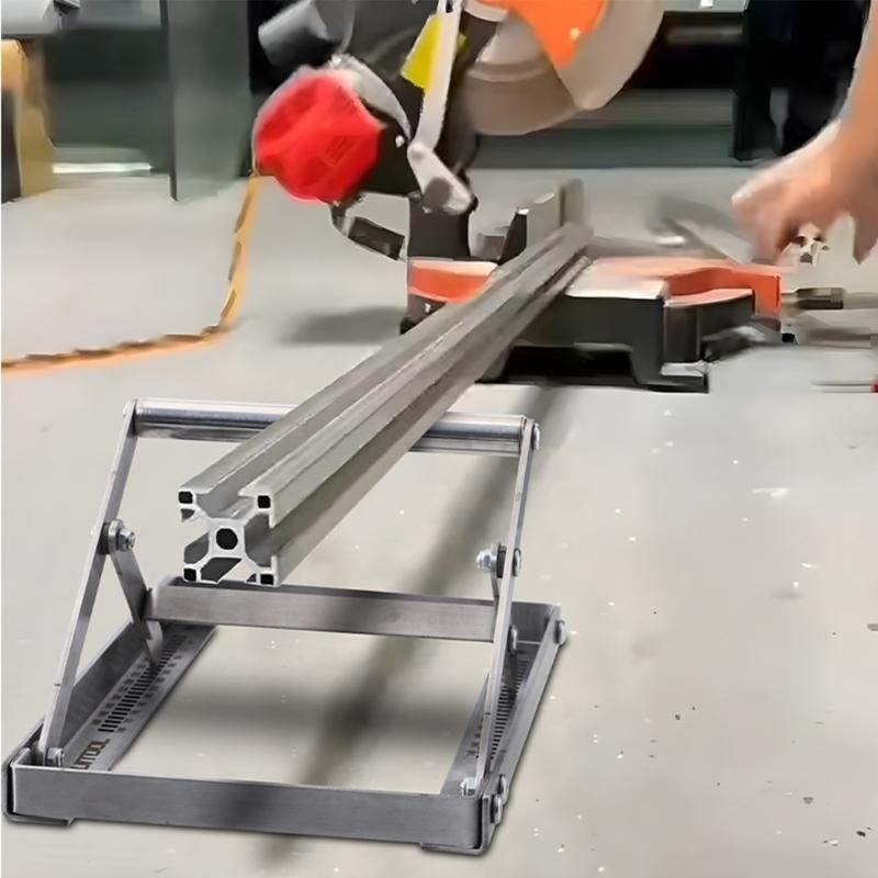 Adjustable Cutting Machine Support Frame Material Support Bracket Cutting Lift Table Stand Workbench Lift