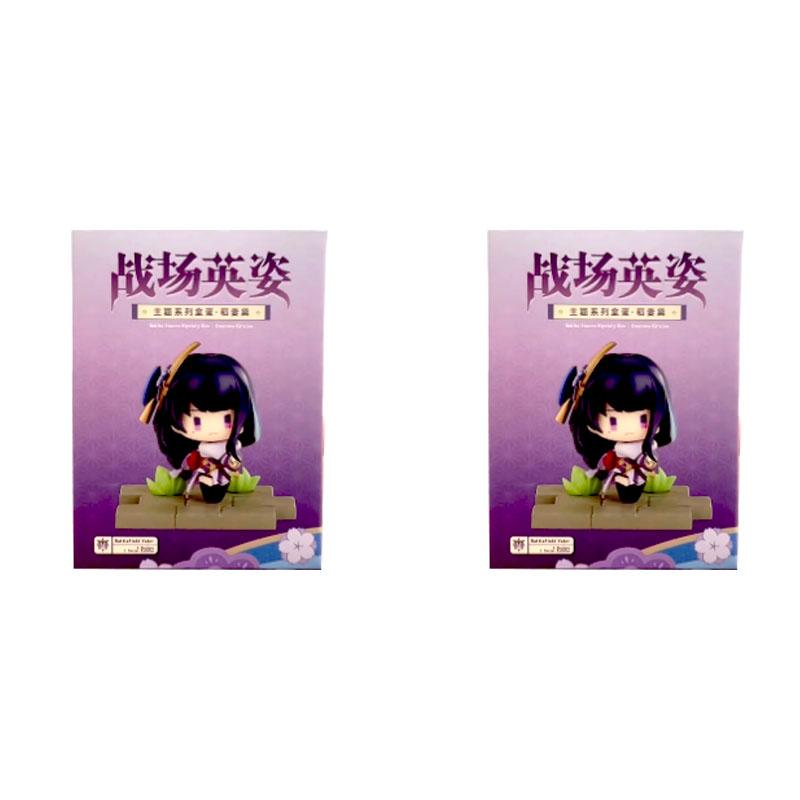 New Genshin Impact Battle Stance Capsule Toys Series Blind Box Liyue Edition Anime Figure Model Set Collectible Decor Gifts