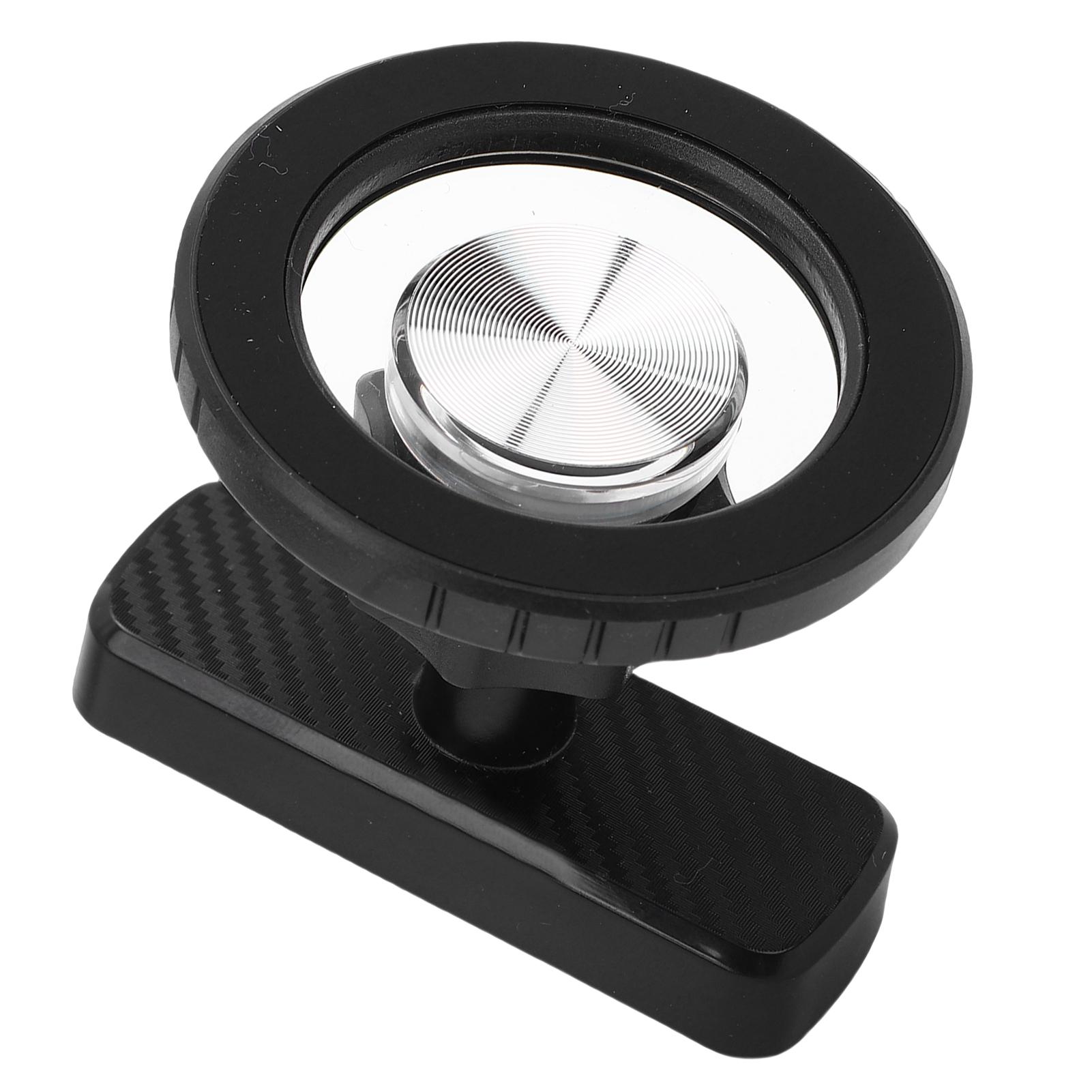 Dual Magnetic Phone Holder 360 Degree Rotation Multi Angle Adjustment Strong Magnetic Phone Mount for Cart Gym