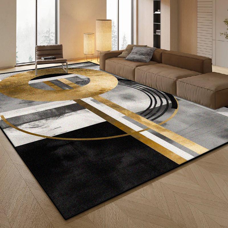 Modern Style Carpets for Living Room Nordic Easy Clean Large Area Rugs for Bedroom Decoration Lounge Room Anti-skid Floor Mat