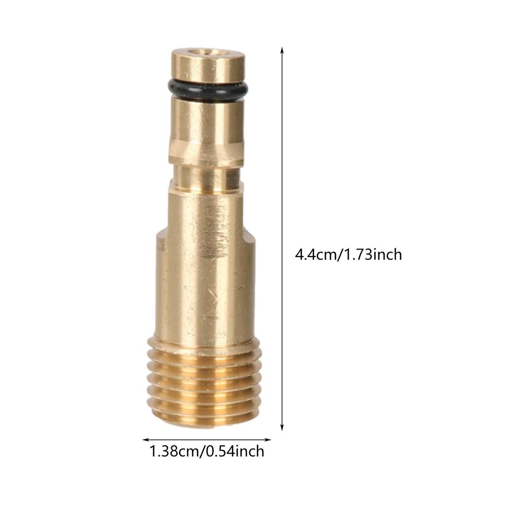 Pressure Washer Adapter for M14 Quick Connect,Sturdy Direct Replacement,Portable Lightweight Professional 8.7mm Socket Brass