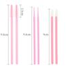 200 Pcs Disposable Crystal Makeup Brushes Tool Set Eyelash Lip Microbrush Mascara Wands Applicator Swab Eyelash Extension Tools