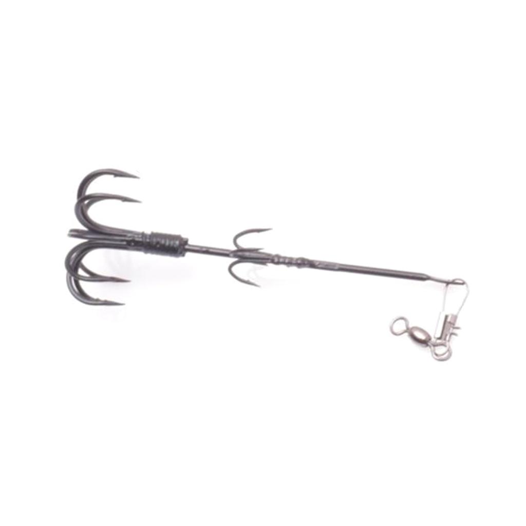Stainless Steel Squid Hook Octopod Fishing Jigs Double Fishing Jig Hook Fishing Squid Jig Hook Sea Fishing Hook Tackle