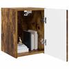 TV Wall Cabinet Smoked Oak 30 x 31 x 40 cm Engineered Wood