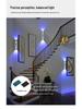 Smart Seven-Color USB Rechargeable Motion Sensor Night Light with Dual Cat Eye Design