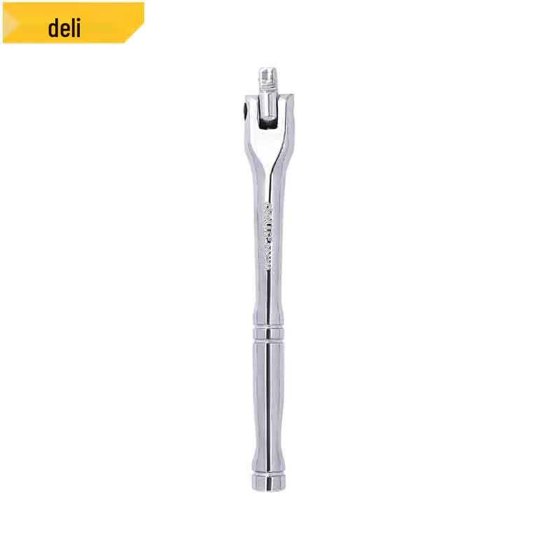 Deli 12.5mm Swivel Head F-Type Socket Wrench Handle