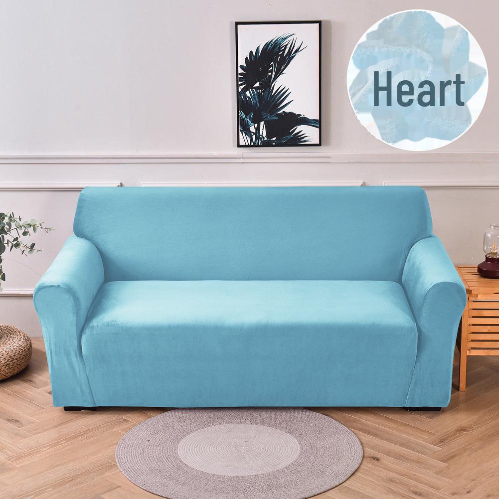 Silver Fox – Ultraweicher, einteiliger, hochelastischer Sofabezug aus Samt