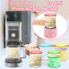 4pcs Colorful Cup Sleeves Insulated Cup Cover Ice Cream Jar Neoprene Sleeve Temperature Resistants Cup Cover Sleeves