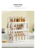 Multi-layer Kitchen Storage Rack for Microwave, Rice Cooker, and Small Appliances