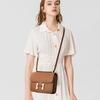 Cowhide Bag Versatile Messenger Bag, Underarm Leather Simple Girls High-end Summer Shoulder Bag