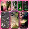 W-Wicked Musical Green Pink Phone Case For iPhone 16,15,14,13,12,11,Pro,Max,Plus,X,XS,XR,SE,8,7,Mini,Soft Silicone Black Case