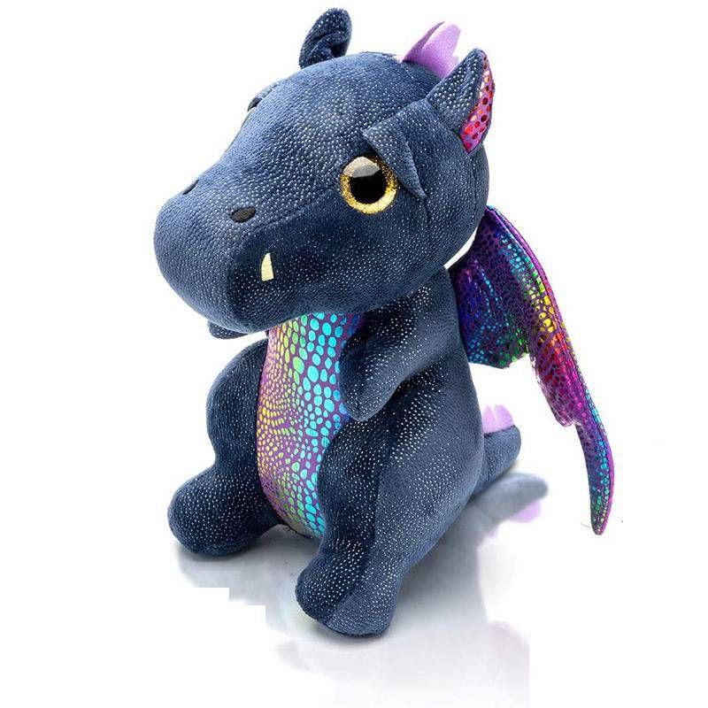 Colorful Little Flying Dragon Plush Doll For Kids Christmas Dinosaur Toy Home Decor 25cm