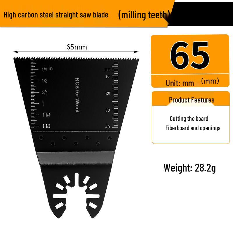 Universal Multifunctional Oscillating Saw Blade for Woodworking and Grinding