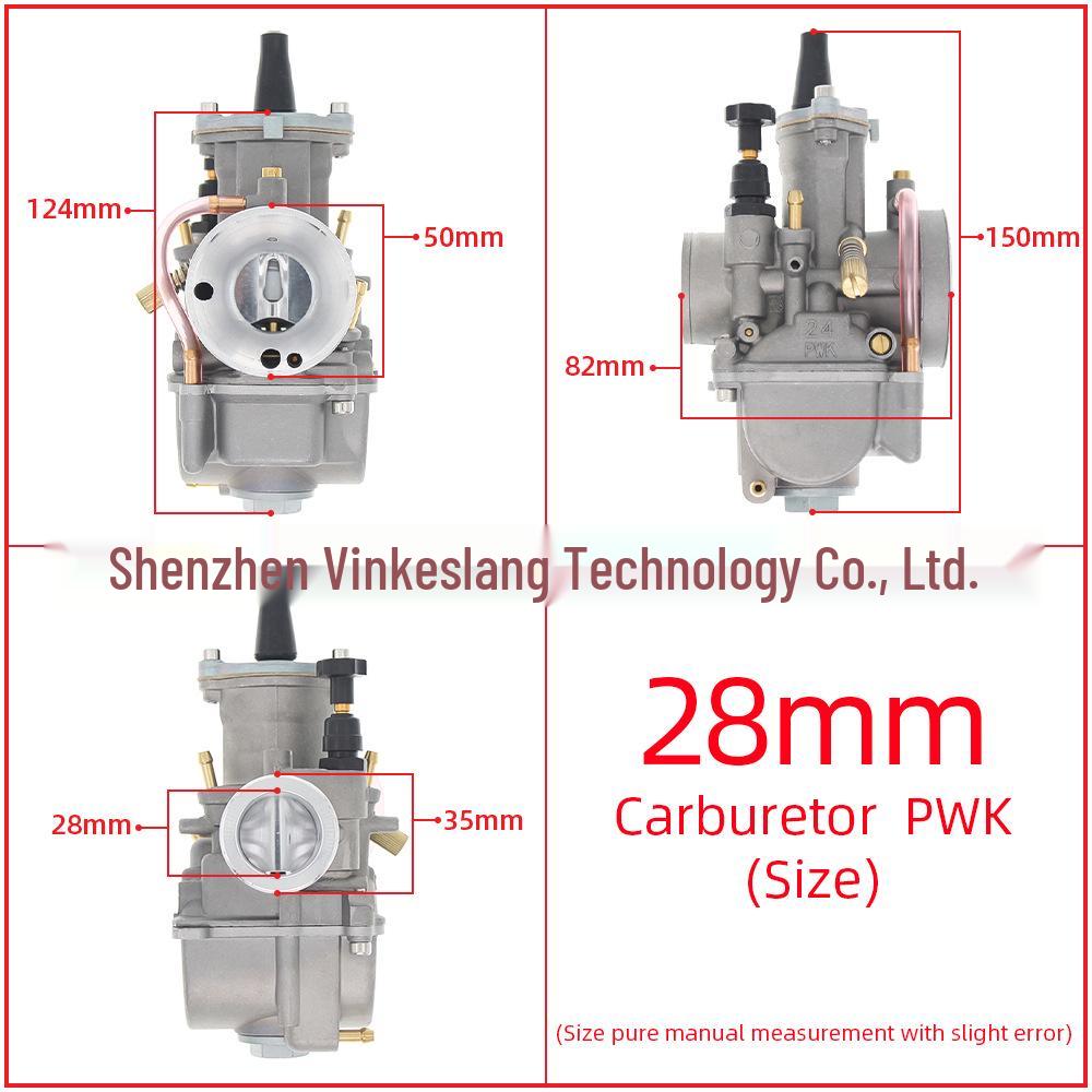 

PWK Motorcycle Carburetor 21-34MM for Dirt Bikes and ATVs 24MM