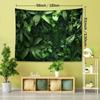 1pc Tropical Lush Greenery Print Tapestry, Bohemian Home Decor for Living Room or Bedroom, Holiday Gift with Free Installation Kit