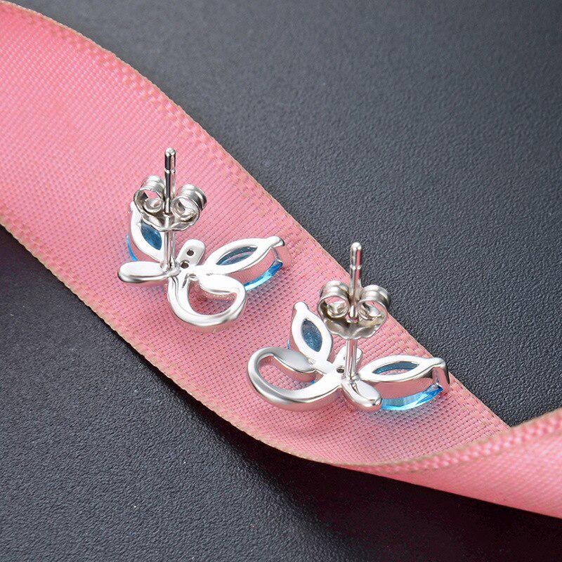 Pendientes Tancise de Plata de Ley 925 con circonita, pendientes colgantes para mujer, regalos de fiesta de boda