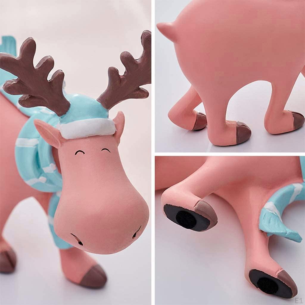 Figurine Statue Elk Animal Sculpture Decorations