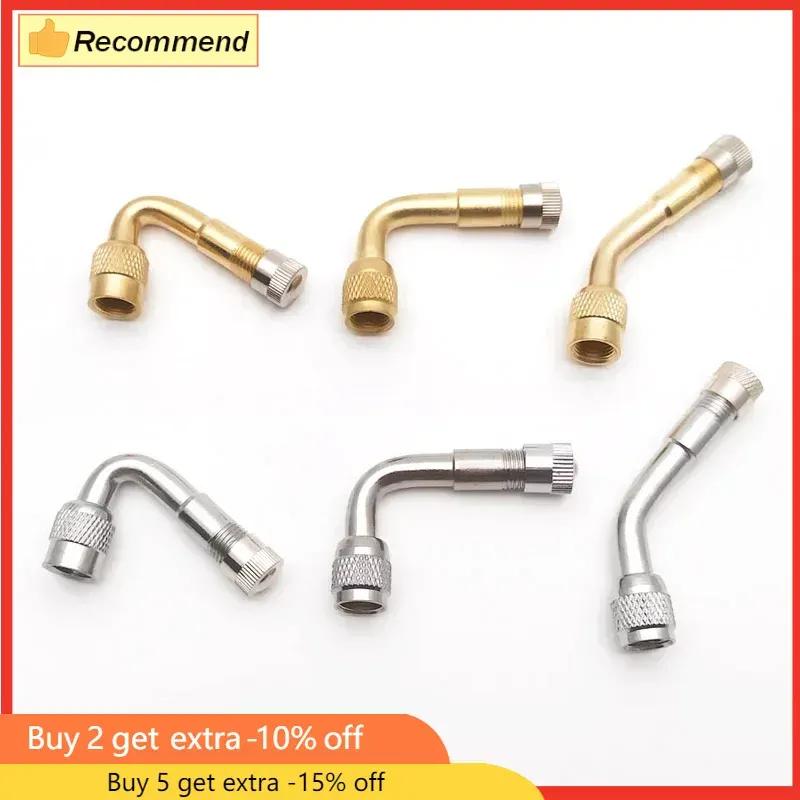 1Pcs 45 90 135 Degree Angle Bent Valve Adaptor Tyre Tube Valve Extension Adapter for Motorcycle Truck Car Moto Bike