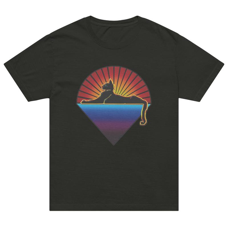 Jerry Garcia Cats Under The Stars Garment Dyed Heavyweight Unisex T-shirt XL