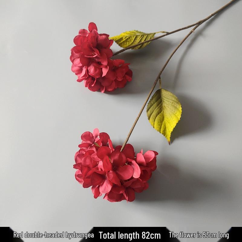 Shunran Dark Red Wine Artificial Wedding Flowers for Chinese Engagement Décor & Aisle Hanging Displays
