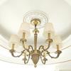 Pu Retro Decorative Ceiling Light Fixtures Covers Plate For Upgrading Gypsum Circular Lamp Disc Decorative Plaque Wall Decor