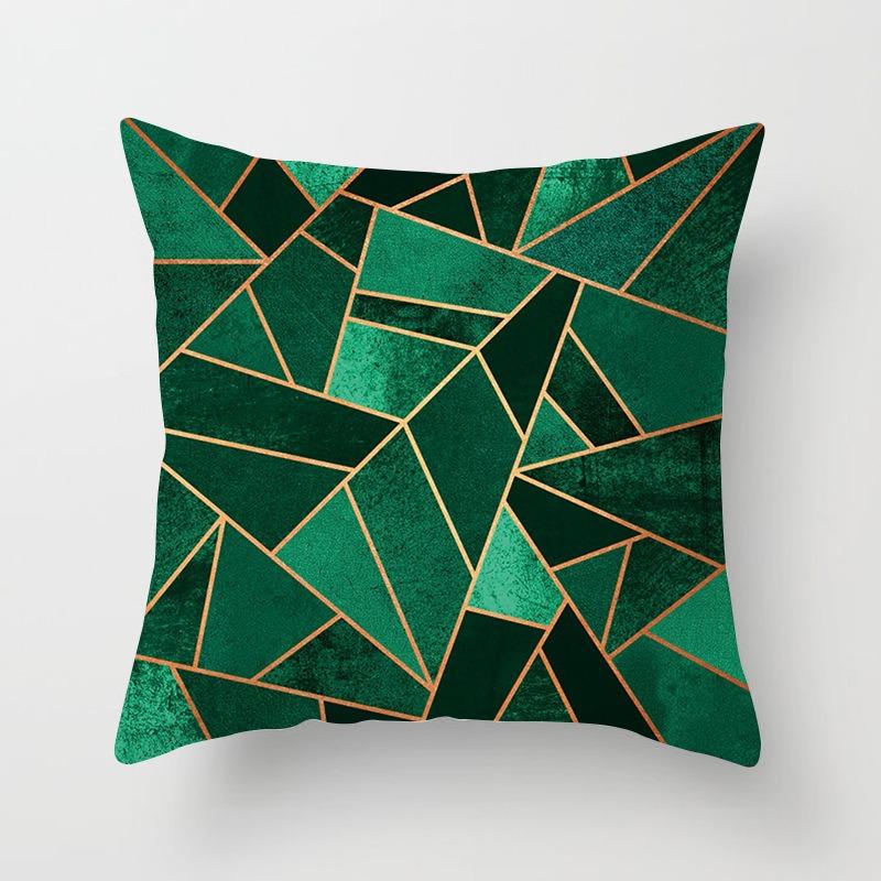 Simple Abstract Geometric Pattern Decorative Pillowcase Living Room Bedroom Square Cushion Pillowcase