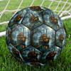 1pc Misty Riverboat Theme Soccer Ball Football, Size 5, Lightweight PVC, Outdoor Training Soccer Ball,Sports Gift T61495