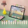 12Pcs Holding Chin Angel Doll Fruit Animal Headgear Angel Figurine PVC Cartoon Angel Figure Bookshelf Desktop Decoration Ornament