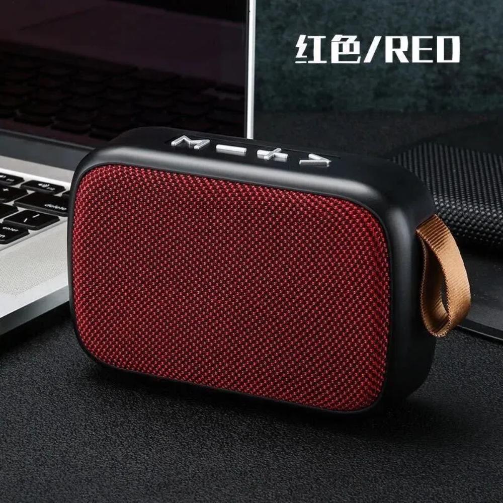 Nový bezdrátový reproduktor Venkovní přenosný subwoofer Mini reproduktor Domácí látkový kartový reproduktor