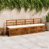 1 Piece VUGHT Bench Cushion 100percent  Polyester Cream