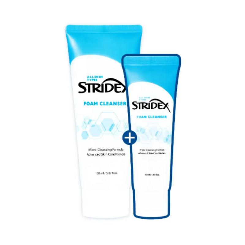 

Stridex Mild Alkaline Low-Irritation Cleansing Foam Set 150 ml + 50 ml