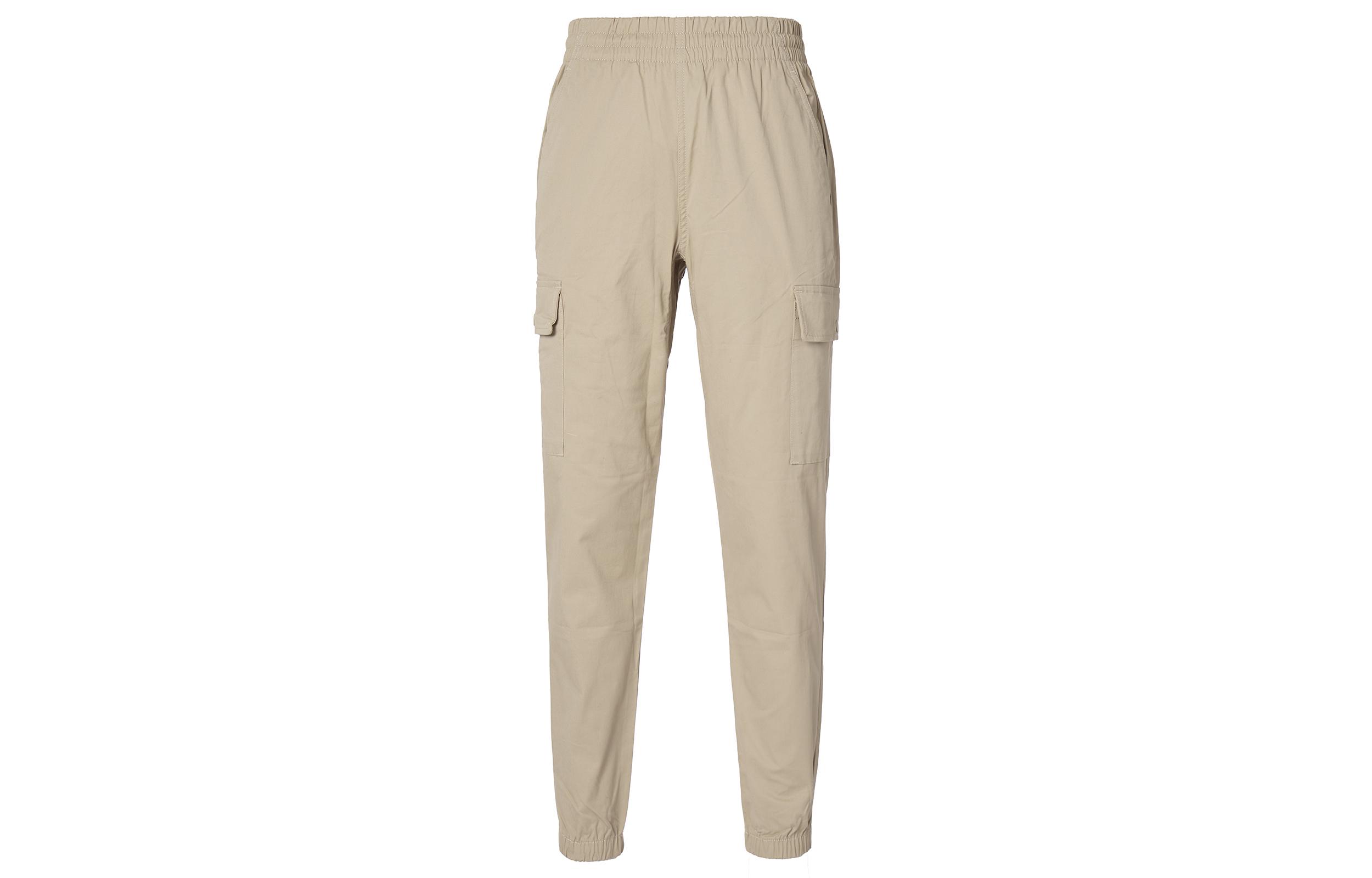New Balance Knitted Sweatpants Men s Khaki Moderate Cargo Pants AMP13501-INC M