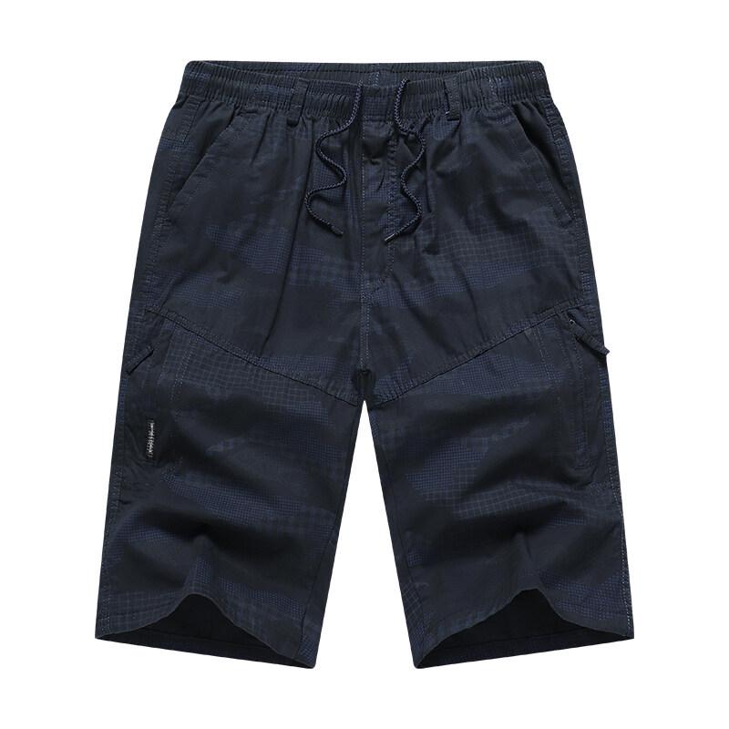 

Мужские модные шорты прямого кроя из чистого хлопка - Повседневная, универсальная летняя одежда 2XL