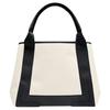 Balenciaga Malá nákupní taška Cabas Přírodní/Černá Dámské Tote_bags Krémová 339933-2HH3N-9260