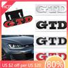 Golf 3 4 MK3 MK4 2026 Heiß Für VW VOLKSWAGEN 3D Metall GTD Logo Auto Heckklappen Abzeichen Aufkleber Frontgrill Emblem Für VW Polo Golf 4