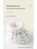 Newborn Baby Soft Sole Cotton Shoes - Thickened Velvet, Anti-Drop Foot Covers for Boys & Girls (0-1 Year)