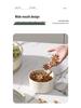 Rotatable Fruit Salad Fresh-Keeping Box: Food-Grade Six-Compartment Storage, Portable & Sealed for Refrigerators.