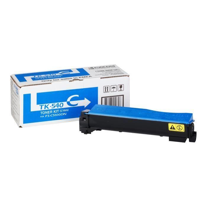KYOCERA Cartouche Toner TK-540C - Cyan - Laser - 4000 Pages