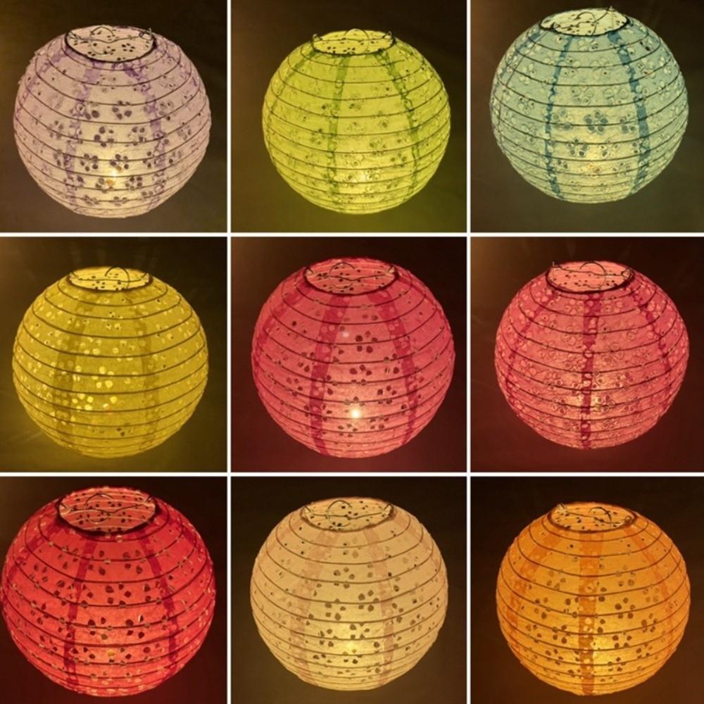 Hollow Out Festival Lanterns Ancient Style Handheld Lantern Chinese Paper Lanterns Holiday Party