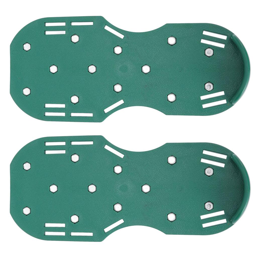 Kézi gyepszellőztető cipő Járó gyepszellőztető Fűszöges cipő Fém csatos pánttal a