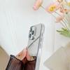 Mirror makeup mirror for iPhone16promax Apple 14 material 13/12 electroplating button mobile phone case 15