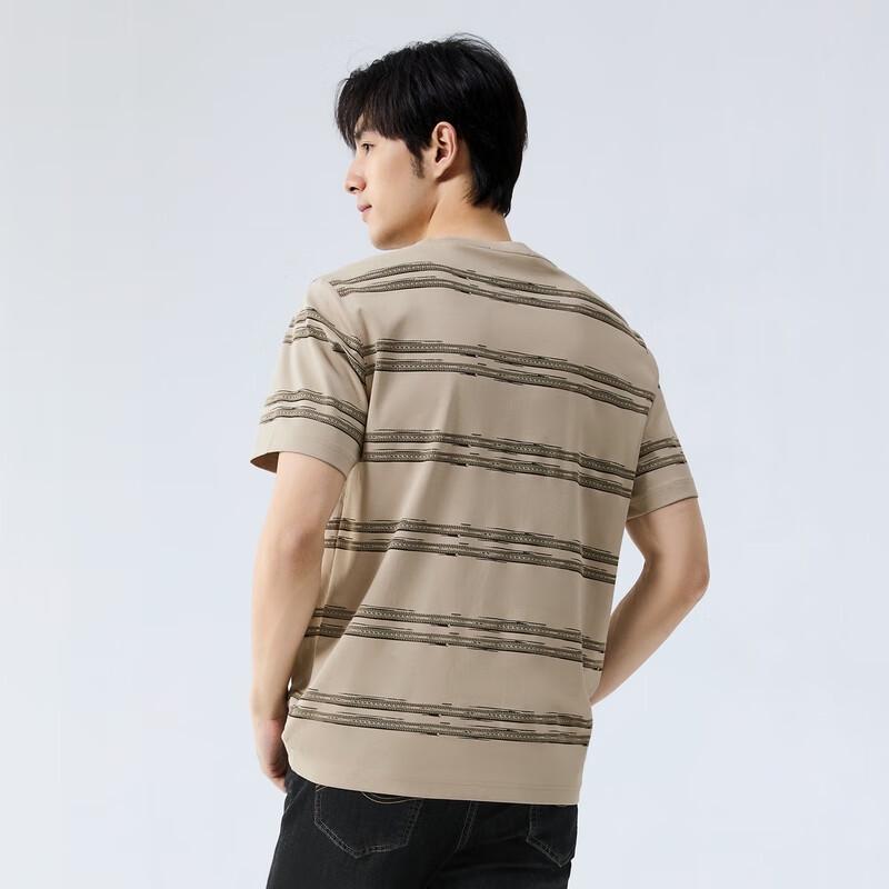 Septwolves Men s Striped Short Sleeve T-Shirt 2XL