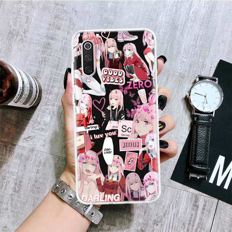 Zero Two Darling In The FranXX Phone Case For Xiaomi Redmi Note 15 14 13 12S 12 Pro Plus 11S 11E 11 11T 10S 10 Art Soft Pattern