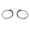 Frameless Magnifying Nose Clip Presbyopic Glasses Unisex Portable No Arm Reading Glasses Ultralight with Box +1.0 To +3.5