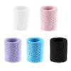1 Pc Sports Sweatbands Sweat-Absorbing Elastic Wristbands Compression Wrist Sleeve Wrap