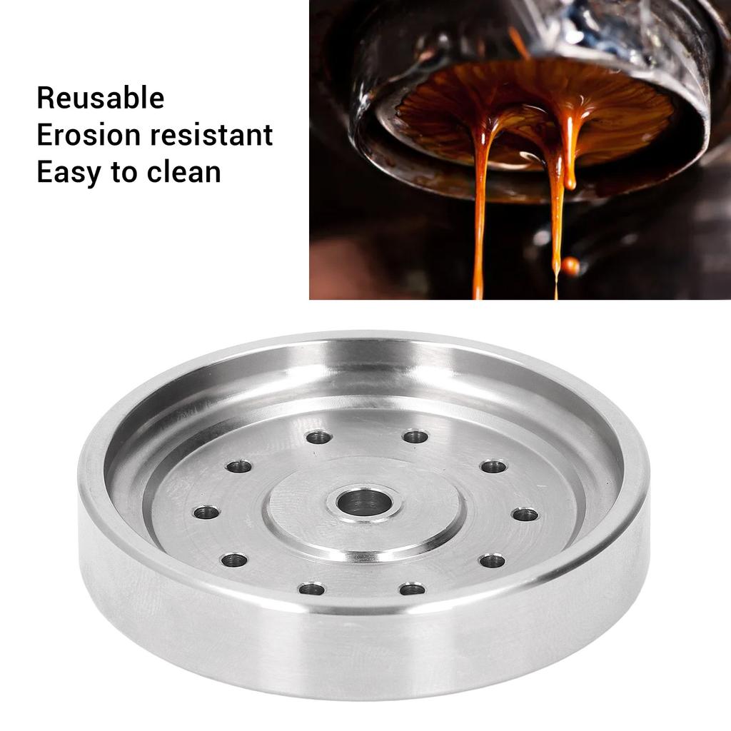 Coffee Machine Shower Dispersion Screen Coffee Machine Inner Shower Screen Holder Stable Easy Cleaning Uniform for Maintenance