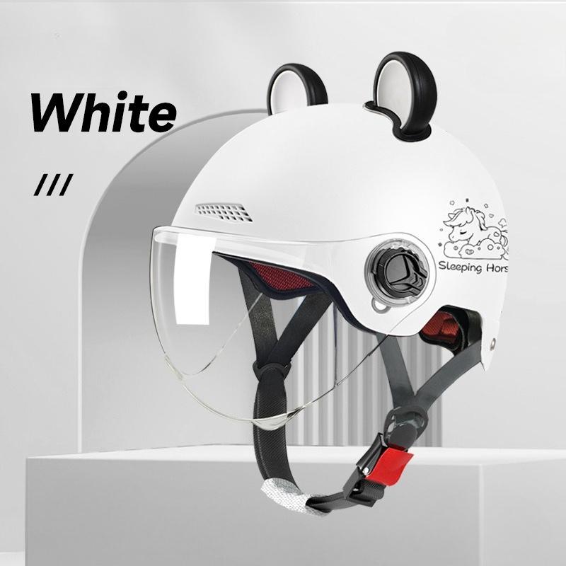Electric Vehicle Four-season Helmet Motorcycle Helmet Summer Sun Protection Women's Helmet Men's Electric Vehicle Half Helmet